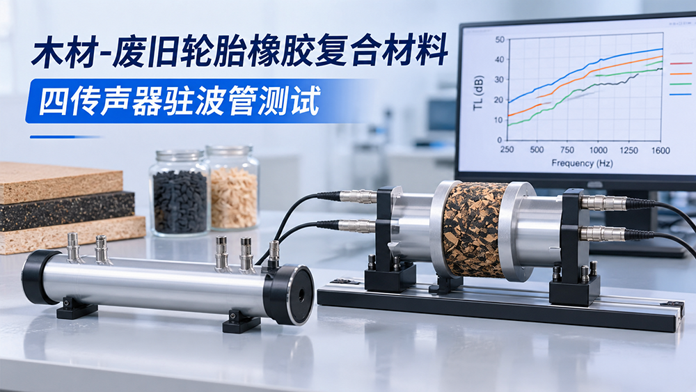 wood-waste-tire-rubber-composite-four-microphone-tube-test